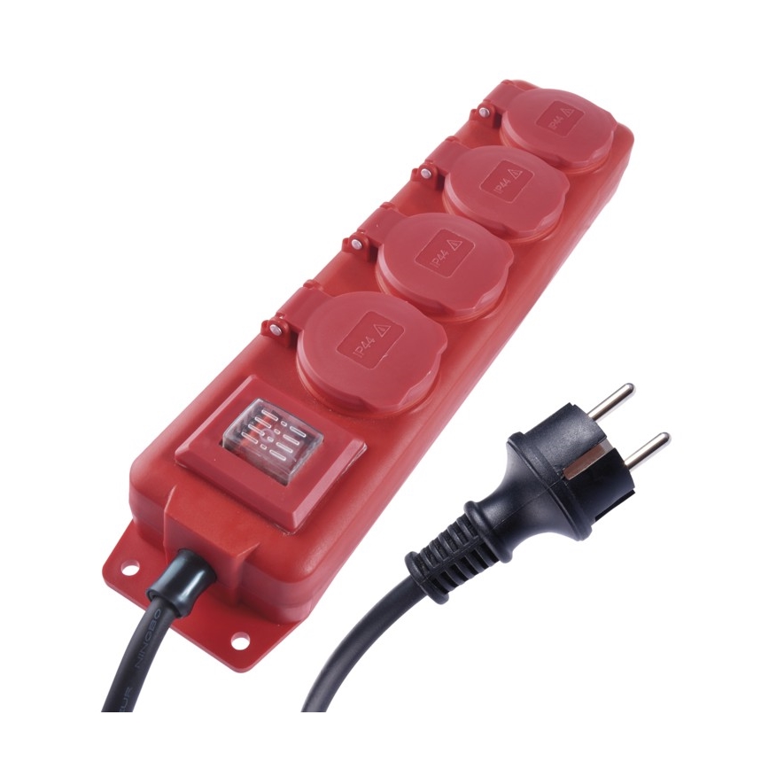 Alargador GUM 4Z 5m IP44