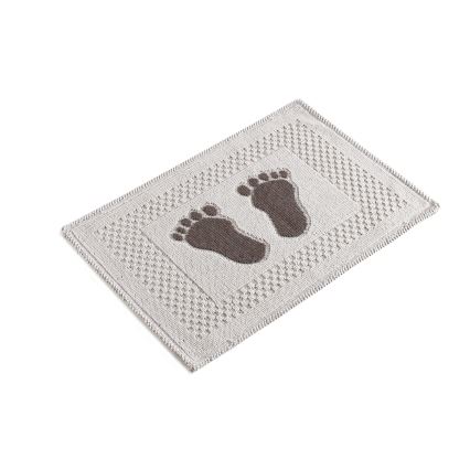 Alfombra de baño FOET 50x70 cm blanco