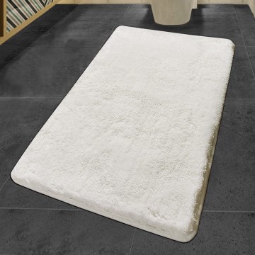 Alfombra de baño HAVAI 80x140 cm blanco