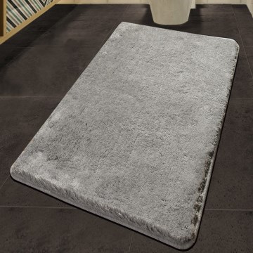 Alfombra de baño HAVAI 80x140 cm gris
