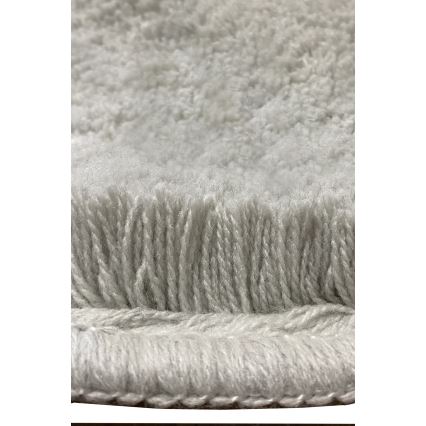 Alfombra de baño HAVAI 80x140 cm gris