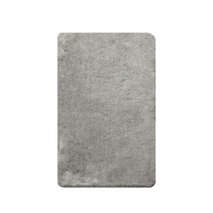 Alfombra de baño HAVAI 80x140 cm gris