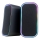 Altavoces USB con retroiluminación RGB 2x3W/5V negro