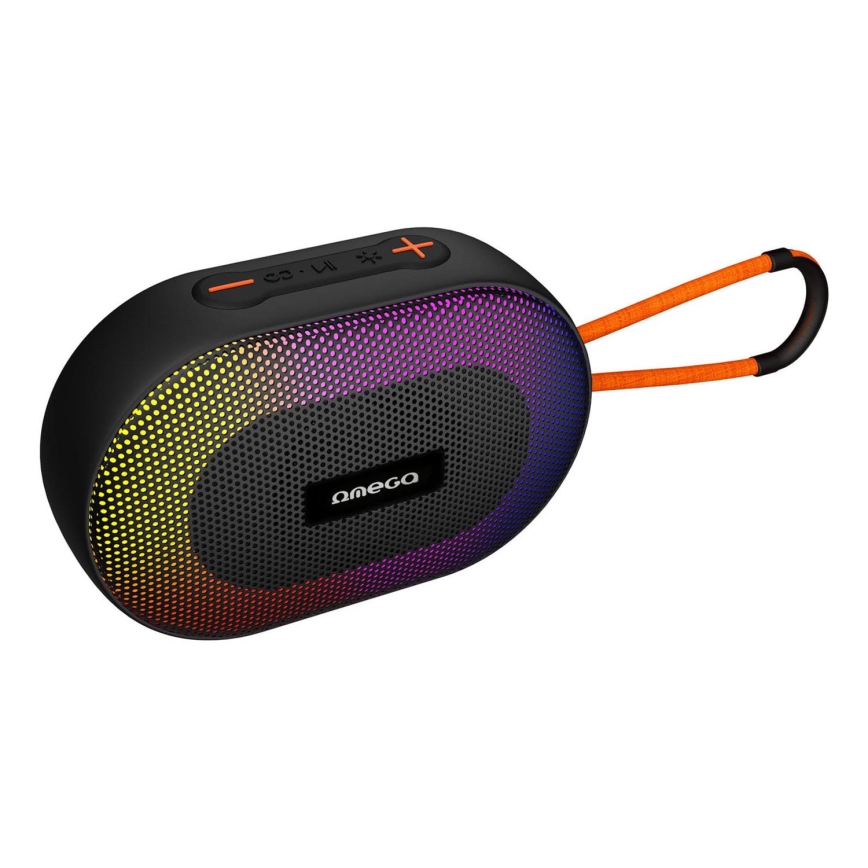 Altavoz LED RGB recargable 5W/1200mAh