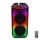 Altavoz LED RGB recargable con un micrófono 400W/2400 mAh + control remoto