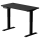 Altura ajustable mesa LEVANO 120x60 cm negro