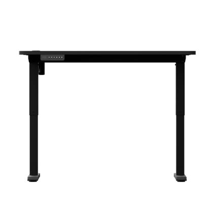 Altura ajustable mesa LEVANO 120x60 cm negro