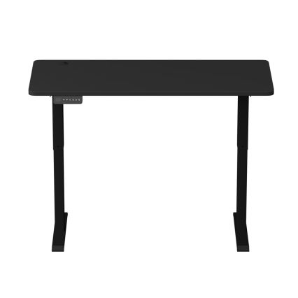 Altura ajustable mesa LEVANO 140x60 cm negro