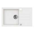 ALVEUS 1090944 - Fregadero de cocina ROCK 78x48 cm granito/blanco