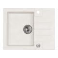 ALVEUS 1090947 - Fregadero de cocina ROCK 59,5x47,5 cm granito/blanco