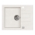 ALVEUS 1090947 - Fregadero de cocina ROCK 59,5x47,5 cm granito/blanco