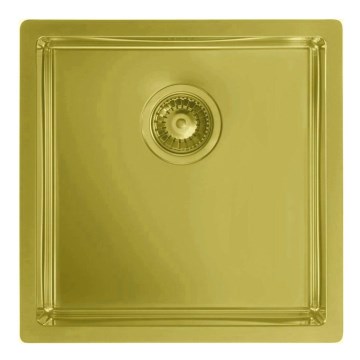ALVEUS 1103319 - Fregadero de cocina QUADRIX 45x45 cm dorado monarca