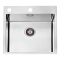 ALVEUS 1103609 - Fregadero de cocina PURE 52,5x51,5 cm satén