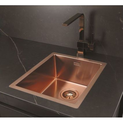 ALVEUS 1122689 - Fregadero de cocina QUADRIX 45x45 cm cobre monarca