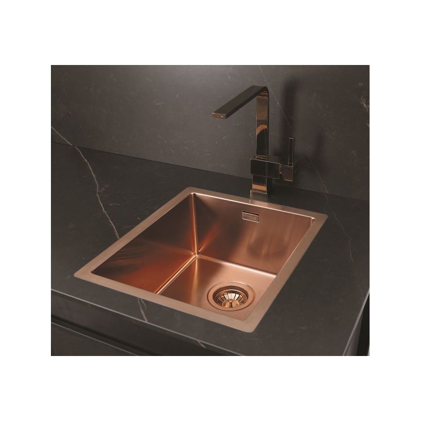ALVEUS 1122689 - Fregadero de cocina QUADRIX 45x45 cm cobre monarca