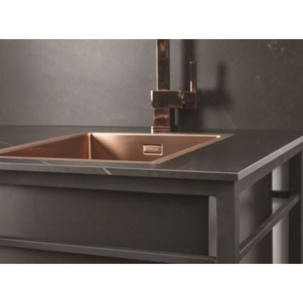 ALVEUS 1122689 - Fregadero de cocina QUADRIX 45x45 cm cobre monarca