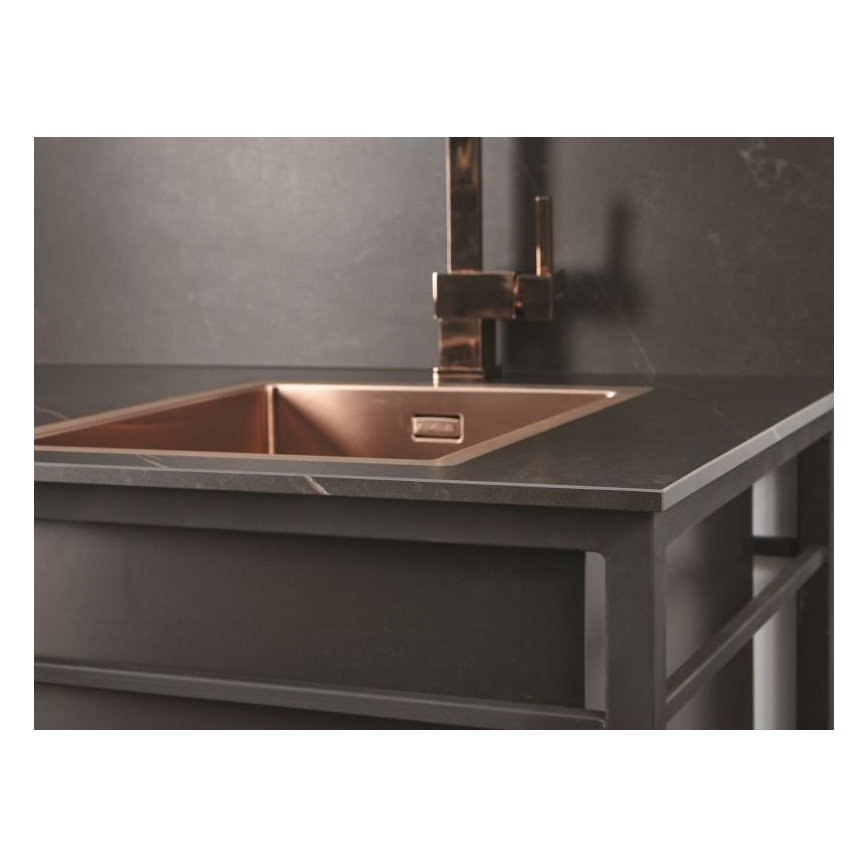 ALVEUS 1122689 - Fregadero de cocina QUADRIX 45x45 cm cobre monarca