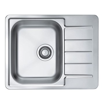 ALVEUS 1125356 - Fregadero de cocina LINE 61,5x50 cm acero mate/satén