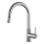 ALVEUS 1129021 - Grifo de fregadero con rociador extraíble DELOS 38 cm cromo mate