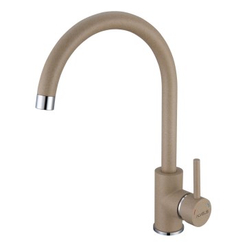 ALVEUS 1129036 - Grifo de fregadero ROXA 35,1 cm granito/beige