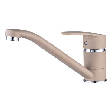 ALVEUS 1130435 - Grifo de fregadero NINA 13,5 cm granito/beige