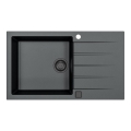 ALVEUS 1148160 - Fregadero de cocina CADIT 86x50 cm granito/negro