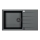ALVEUS 1148160 - Fregadero de cocina CADIT 86x50 cm granito/negro