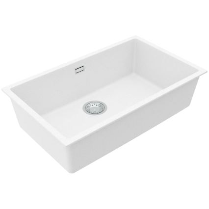 ALVEUS 1150058 - Fregadero de cocina OMNI 75x45 cm granito/blanco