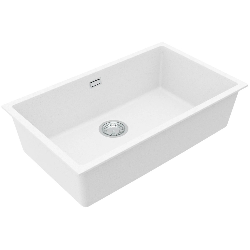ALVEUS 1150058 - Fregadero de cocina OMNI 75x45 cm granito/blanco