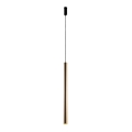 Amplex - Lámpara colgante 1xGU10-MR11/15W/230V negro/latón