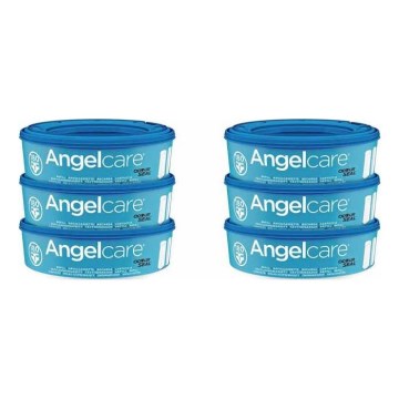 Angelcare - Cajas de recarga para el contenedor de pañales 6 pz