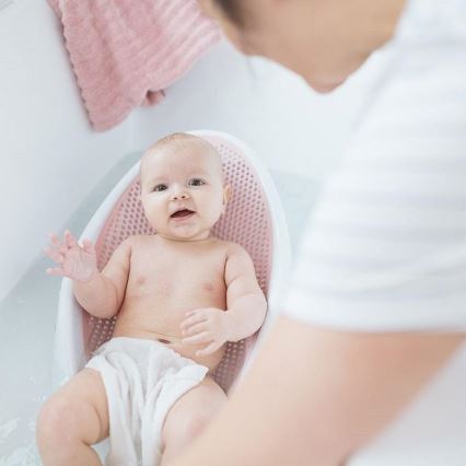 Angelcare - Reposera para baño Lámpara Pink