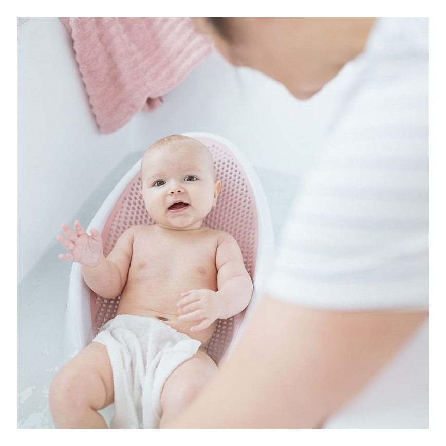 Angelcare - Reposera para baño Lámpara Pink