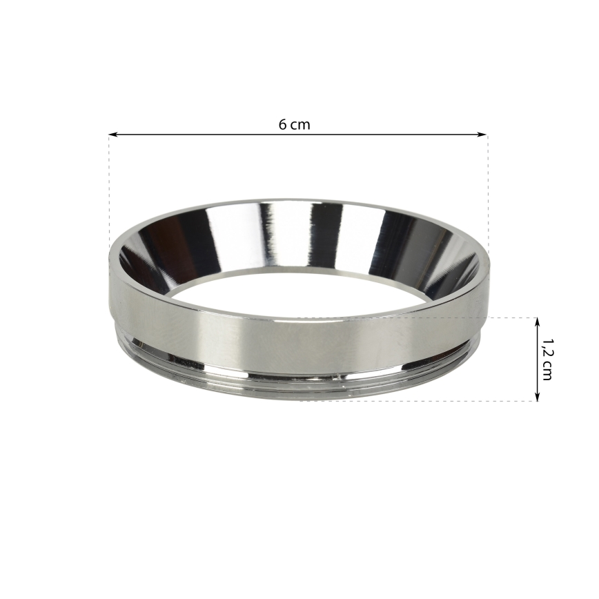 Anillo adicional RING cromo brillante para luz MICA