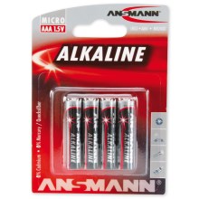 Ansmann 09630 LR03 AAA RED - 4 pz. Pila alcalina 1,5V