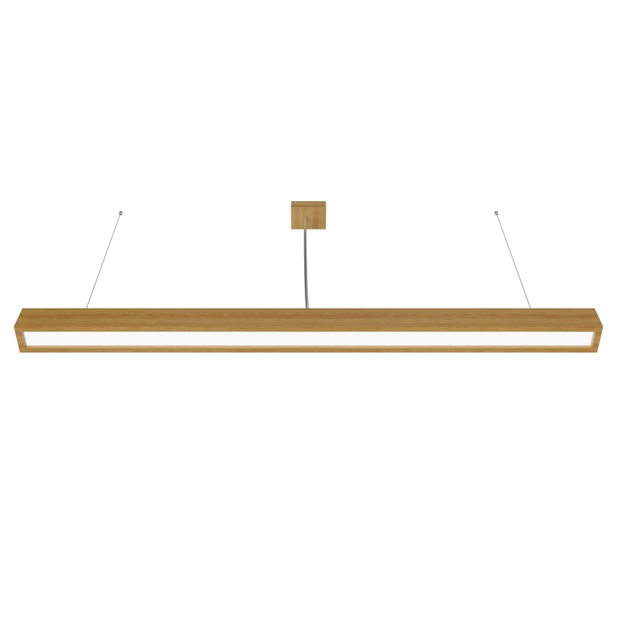 APLED - Lámpara colgante LED LOOK LED/48W/230V 4000K 150 cm roble