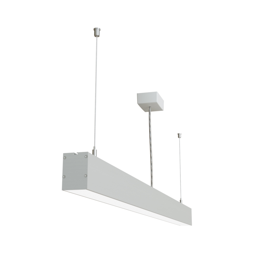 APLED - Lámpara de araña LED de cable LOOK LED/46W/230V 4000K 120 cm plata