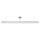 APLED - Lámpara de araña LED de cable LOOK LED/46W/230V 4000K 120 cm plata