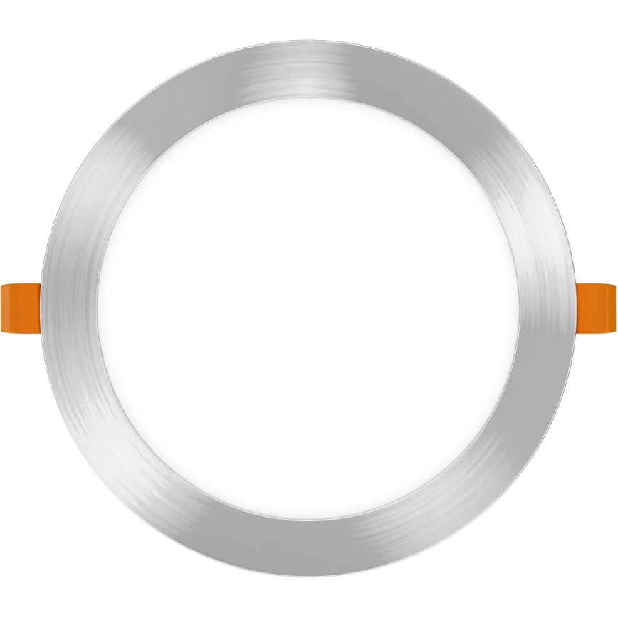 APLED - Lámpara empotrable de baño LED RONDO LED/18W/230V IP40 diá. 22,5 cm cromo mate