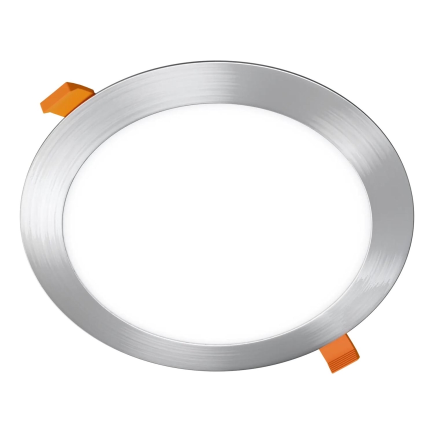 APLED - Lámpara empotrable de baño LED RONDO LED/18W/230V IP40 diá. 22,5 cm cromo mate