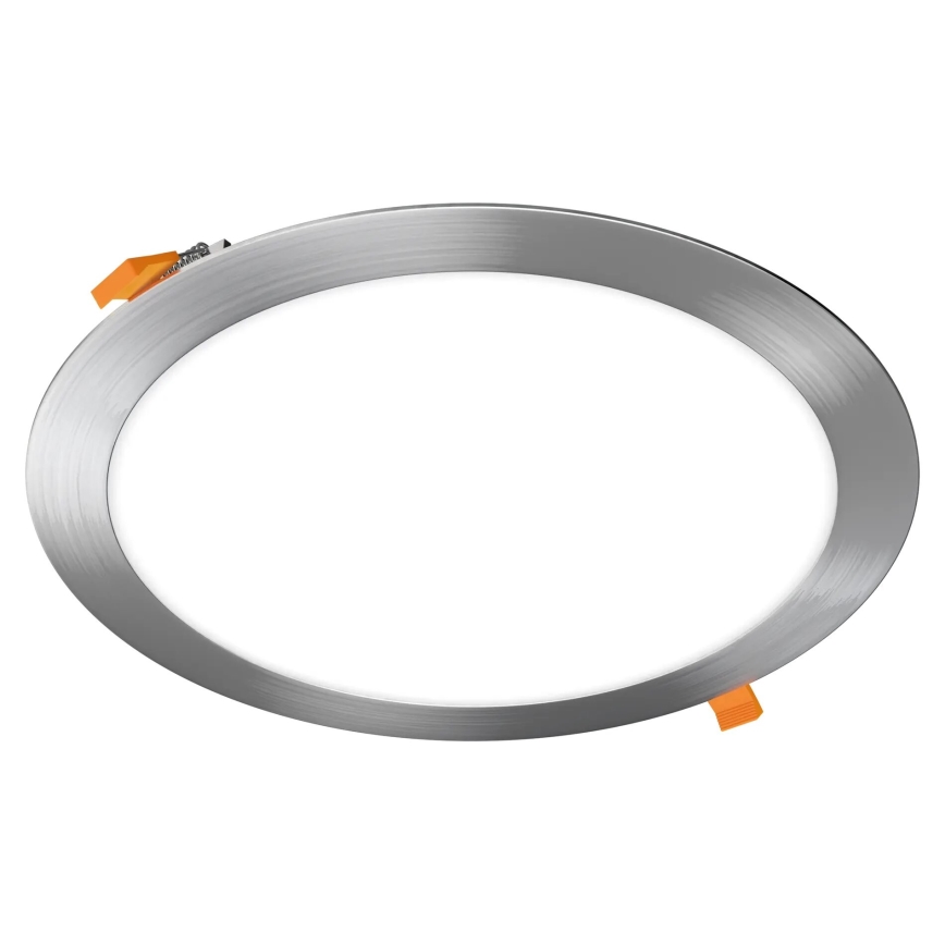 APLED - Lámpara empotrable de baño LED RONDO LED/24W/230V IP40 diá. 30 cm cromo mate