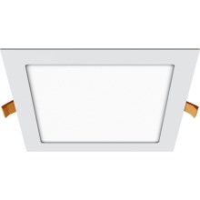 APLED - Lámpara empotrable de baño LED SQUARE LED/18W/230V IP41 220x220 mm blanco