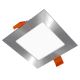 APLED - Lámpara empotrable de baño LED SQUARE LED/6W/230V IP41 110x110 mm