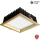 APLED - Lámpara empotrable LED SQUARE WOODLINE LED/12W/230V 4000K 17x17 cm pino madera maciza