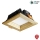 APLED - Lámpara empotrable LED SQUARE WOODLINE LED/6W/230V 3000K 12x12 cm pino madera maciza