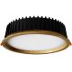APLED - Lámpara empotrable LED RONDO WOODLINE LED/18W/230V 3000K diá. 26 cm roble madera maciza