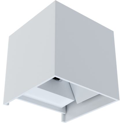 APLED - LED Aplique exterior CUBE 2xLED/3W/230V IP65