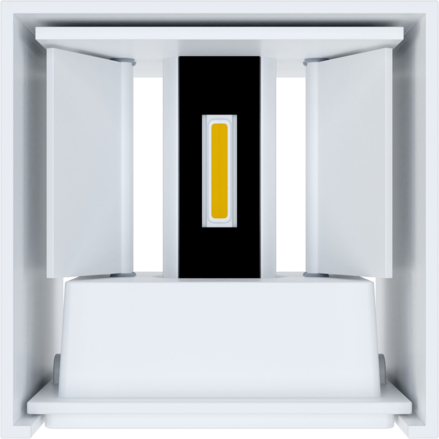 APLED - LED Aplique exterior CUBE 2xLED/3W/230V IP65