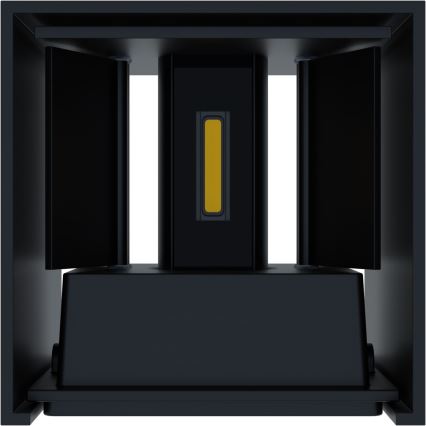 APLED - LED Aplique exterior CUBE 2xLED/3W/230V IP65