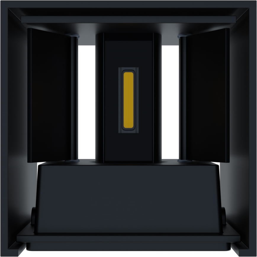 APLED - LED Aplique exterior CUBE 2xLED/3W/230V IP65